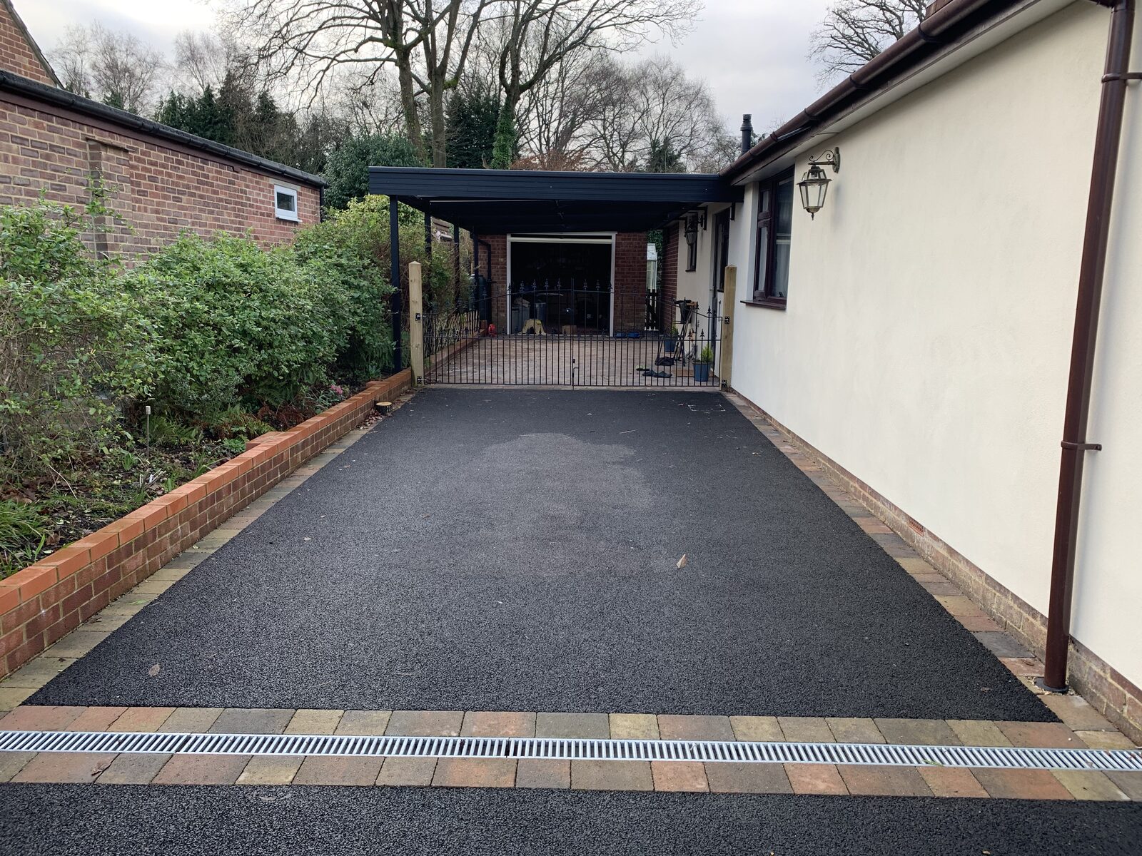 Asphalt (tarmac) driveway project completed by White & Sons in Dorset & Hampshire (2)